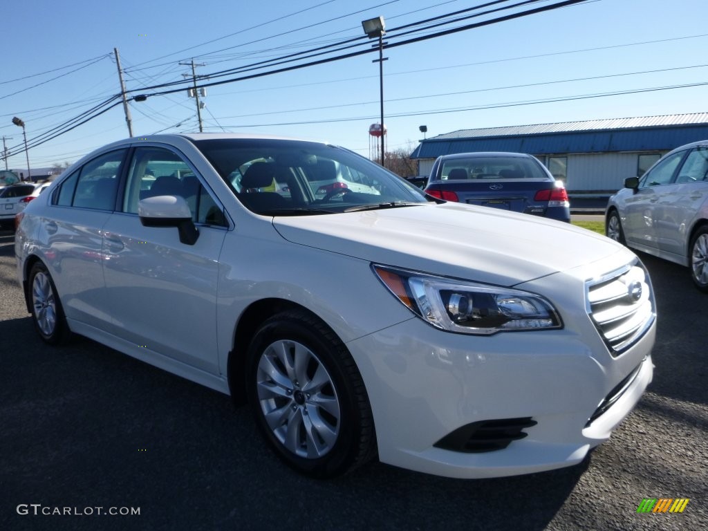 Crystal White Pearl Subaru Legacy