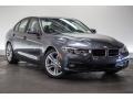 Mineral Grey Metallic 2016 BMW 3 Series 320i Sedan Exterior