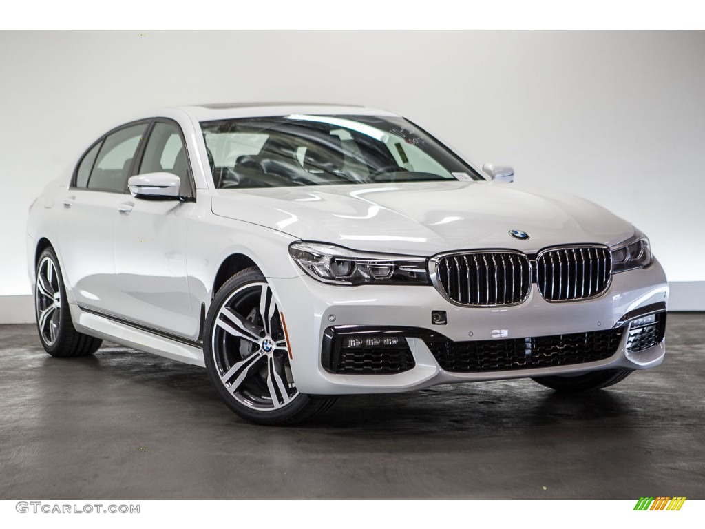 Mineral White Metallic 2016 BMW 7 Series 740i Sedan Exterior Photo #108883265
