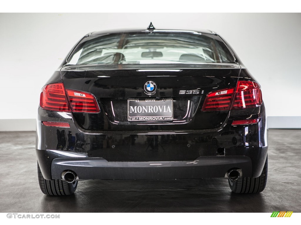 2016 5 Series 535i Sedan - Jet Black / Black photo #2