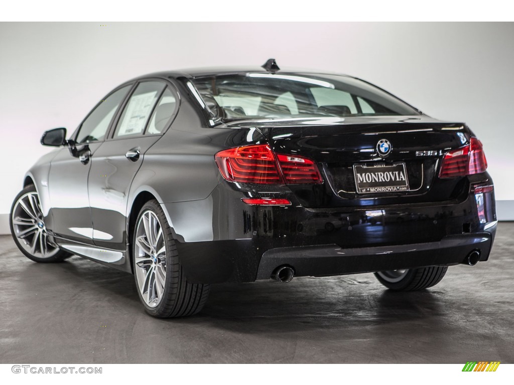 2016 5 Series 535i Sedan - Jet Black / Black photo #3