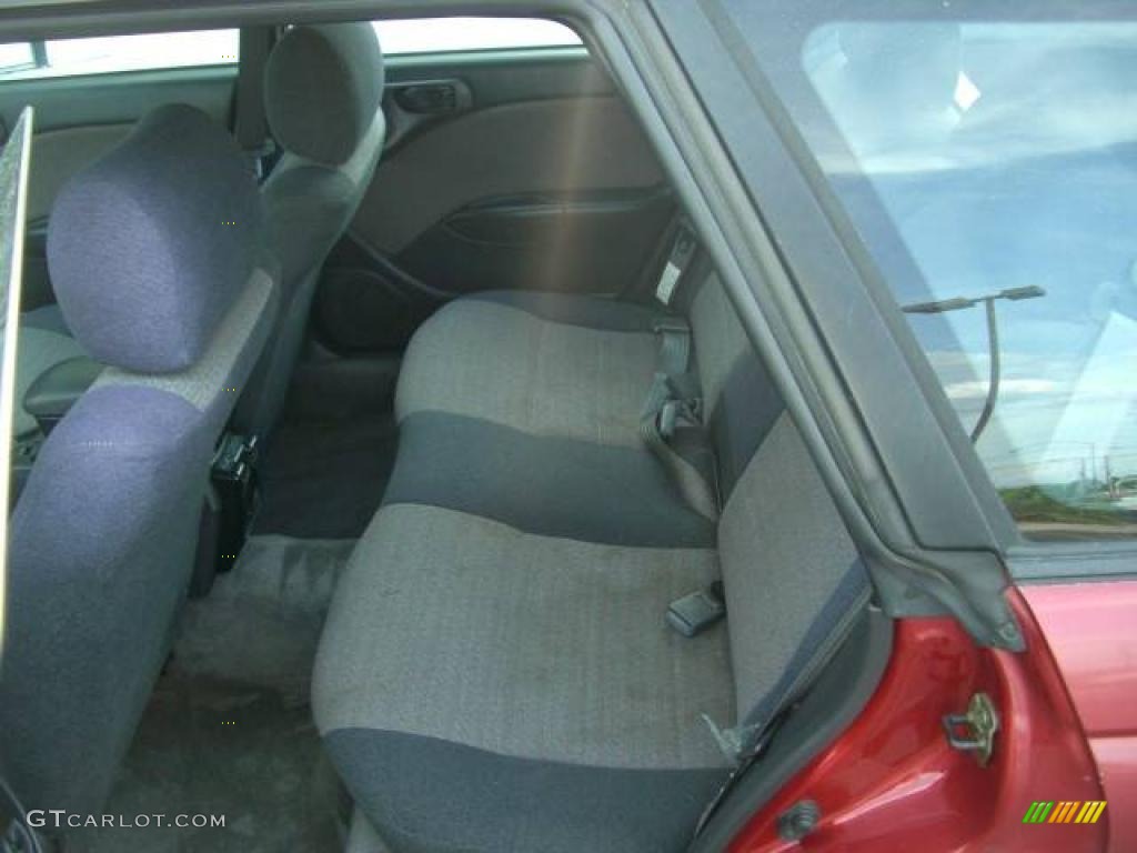1997 Legacy Outback Wagon - Ruby Pearl / Grey photo #22