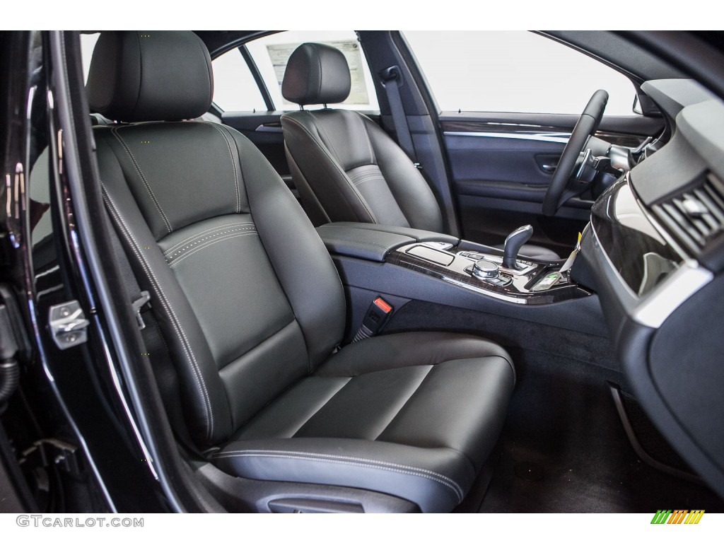 2016 5 Series 535i Sedan - Jet Black / Black photo #8