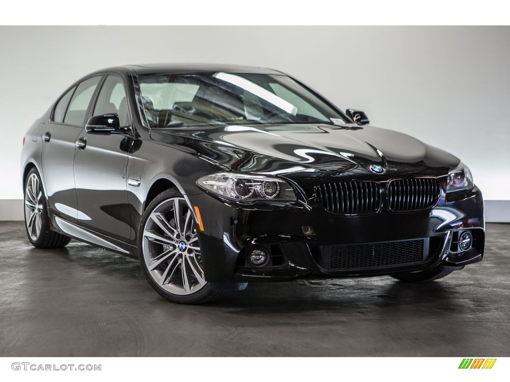 2016 5 Series 535i Sedan - Jet Black / Black photo #11