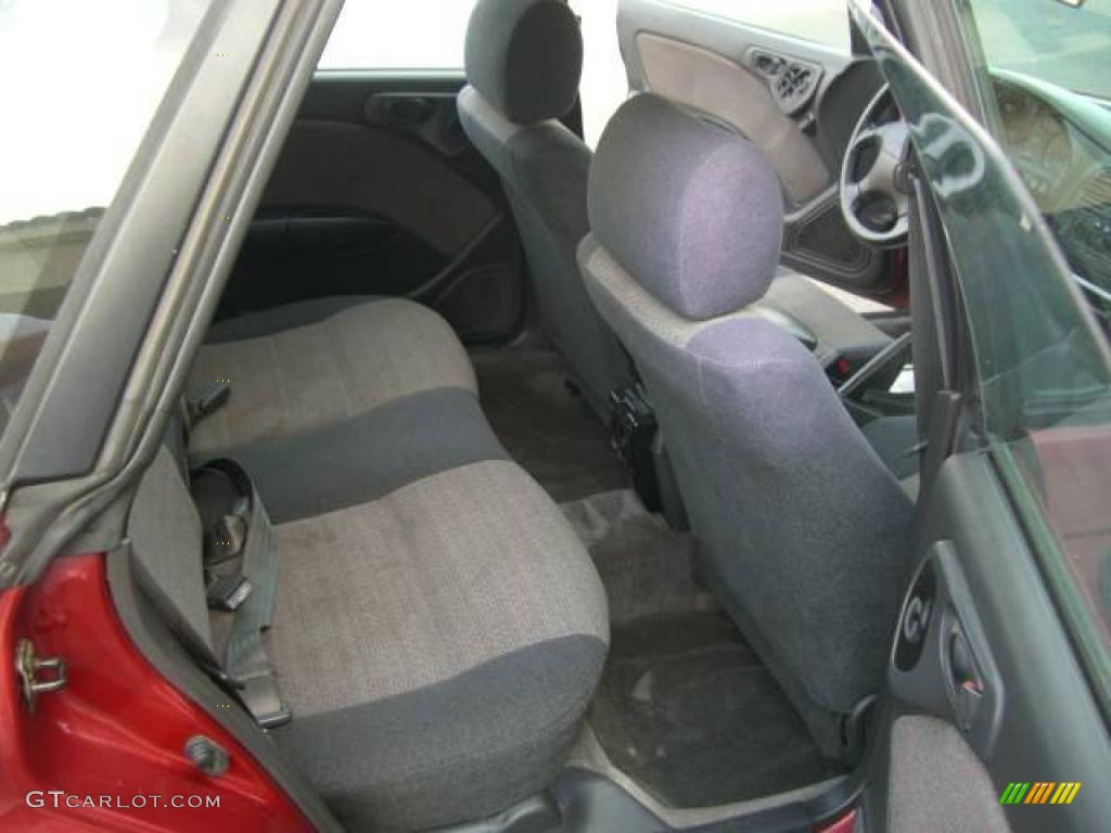 1997 Legacy Outback Wagon - Ruby Pearl / Grey photo #26