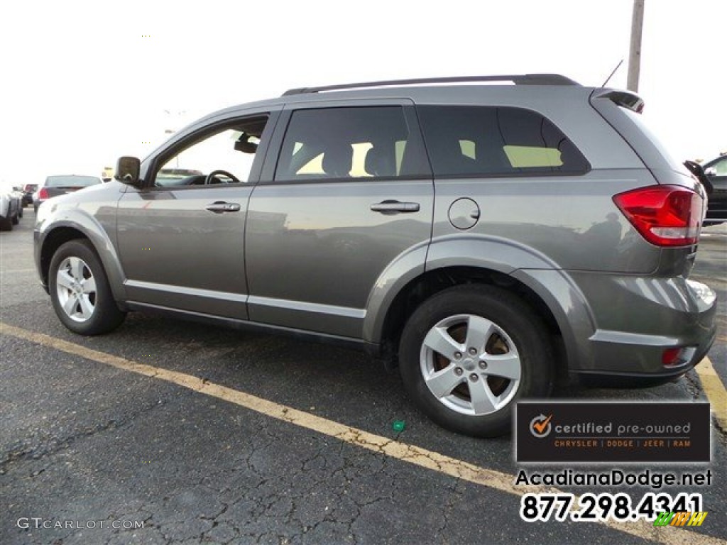 2012 Journey SXT - Storm Grey Pearl / Black/Light Frost Beige photo #4