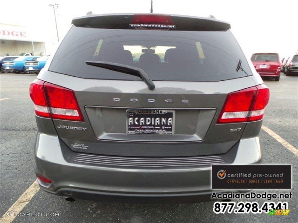 2012 Journey SXT - Storm Grey Pearl / Black/Light Frost Beige photo #6