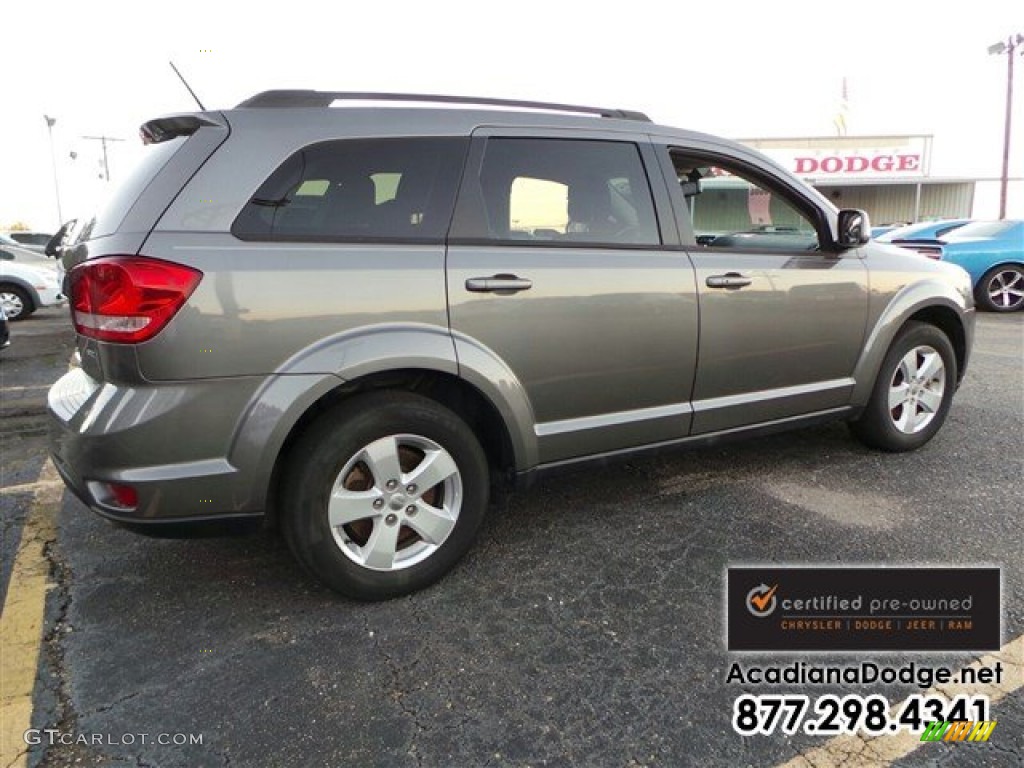 2012 Journey SXT - Storm Grey Pearl / Black/Light Frost Beige photo #8