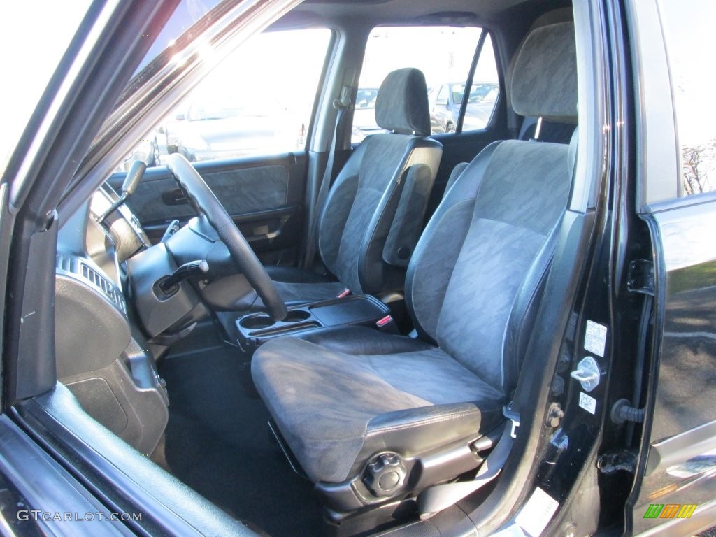 2002 CR-V EX 4WD - Nighthawk Black Pearl / Black photo #15