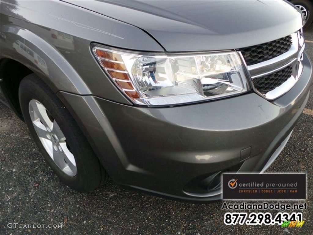 2012 Journey SXT - Storm Grey Pearl / Black/Light Frost Beige photo #12