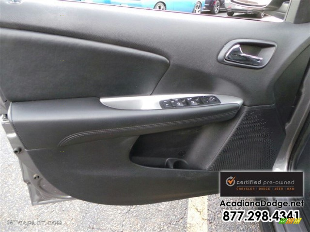 2012 Journey SXT - Storm Grey Pearl / Black/Light Frost Beige photo #17