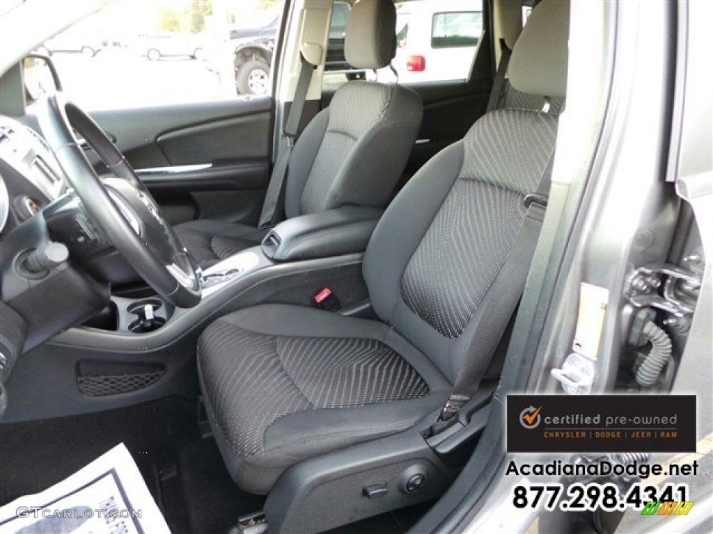 2012 Journey SXT - Storm Grey Pearl / Black/Light Frost Beige photo #19