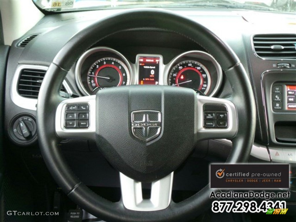 2012 Journey SXT - Storm Grey Pearl / Black/Light Frost Beige photo #20