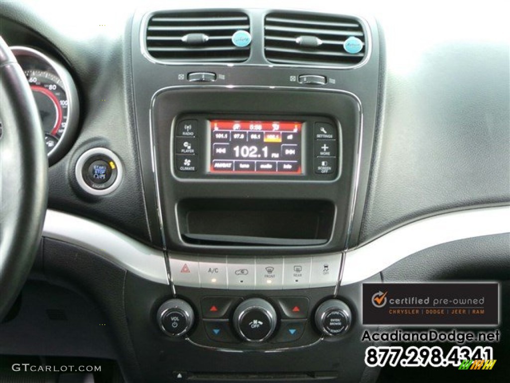2012 Journey SXT - Storm Grey Pearl / Black/Light Frost Beige photo #21