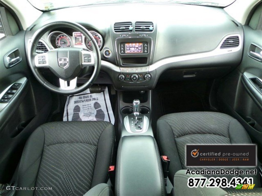 2012 Journey SXT - Storm Grey Pearl / Black/Light Frost Beige photo #23