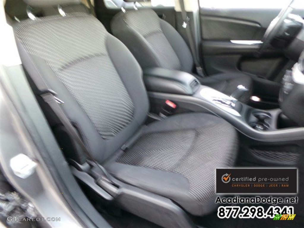 2012 Journey SXT - Storm Grey Pearl / Black/Light Frost Beige photo #24