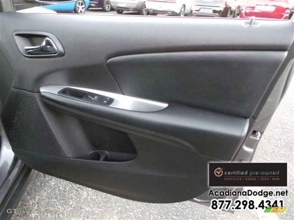 2012 Journey SXT - Storm Grey Pearl / Black/Light Frost Beige photo #25