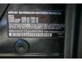 A90: Dark Graphite Metallic 2016 BMW 5 Series 535d Sedan Color Code