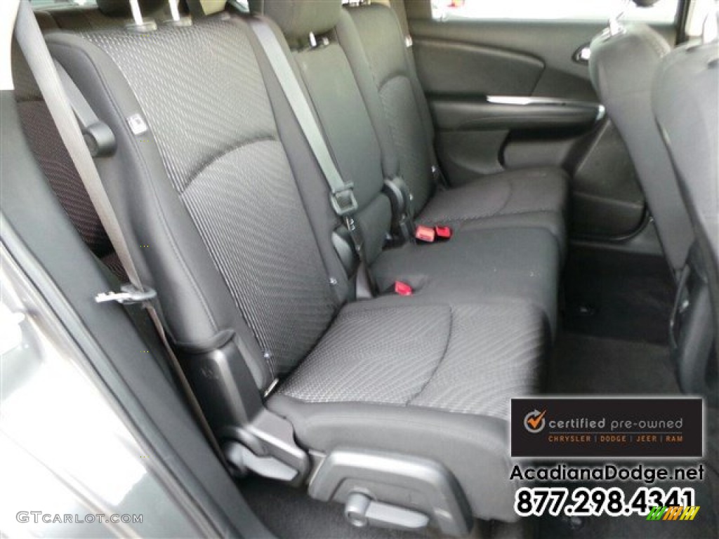 2012 Journey SXT - Storm Grey Pearl / Black/Light Frost Beige photo #26