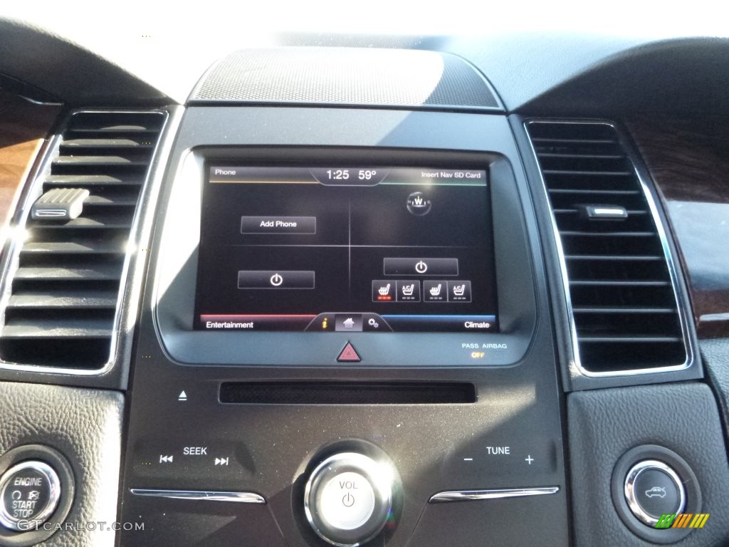 2015 Taurus Limited - Tuxedo Black Metallic / Charcoal Black photo #16