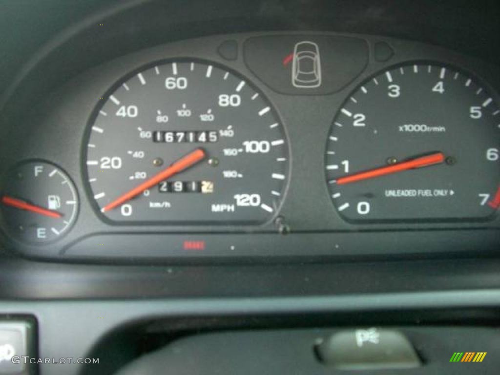 1997 Legacy Outback Wagon - Ruby Pearl / Grey photo #34