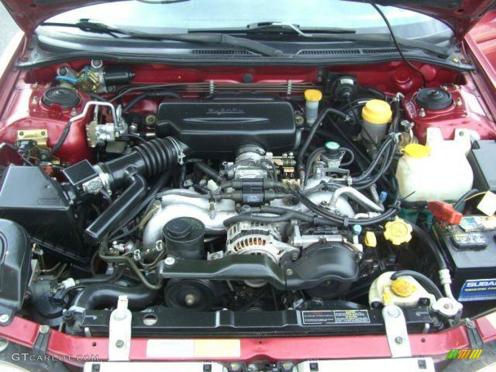 1997 Legacy Outback Wagon - Ruby Pearl / Grey photo #38