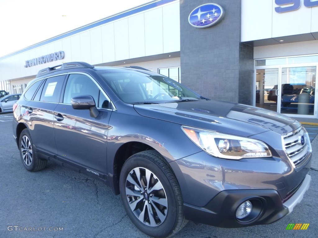 2016 Outback 2.5i Limited - Carbide Gray Metallic / Slate Black photo #1