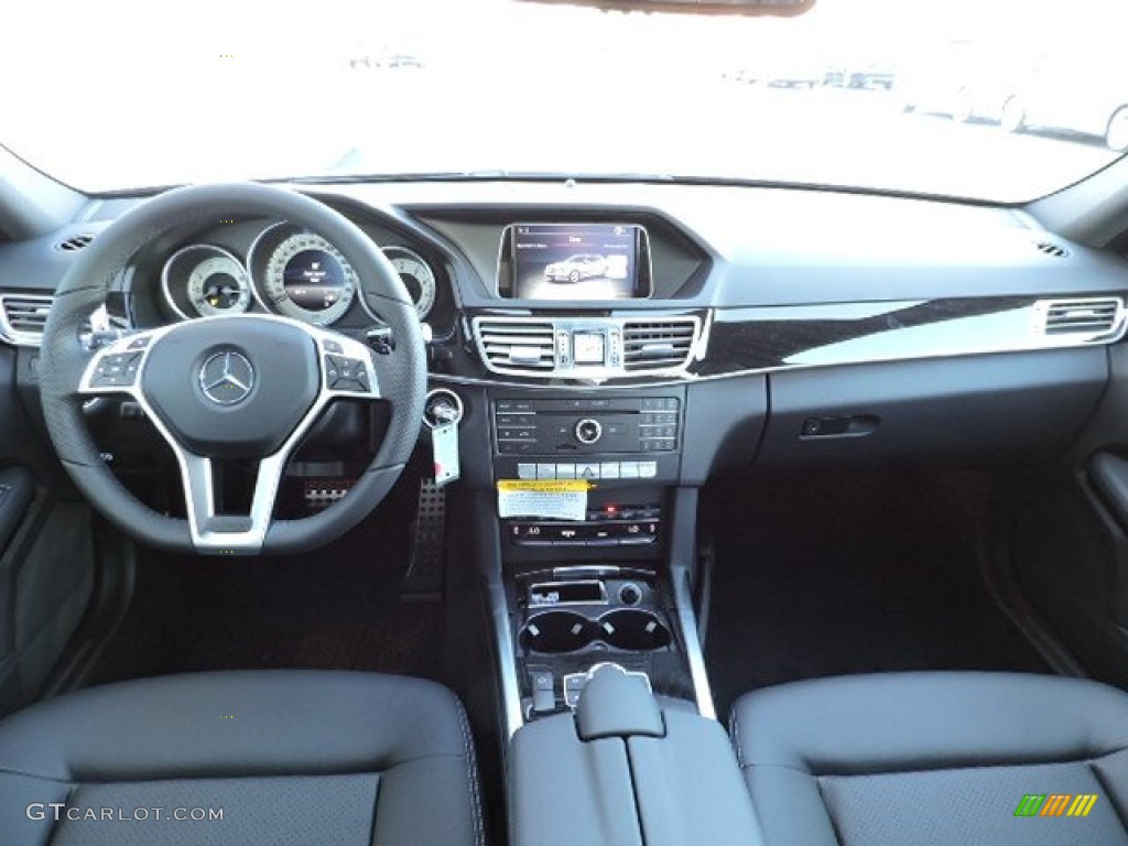 2016 E 350 4Matic Sedan - Steel Grey Metallic / Black photo #11