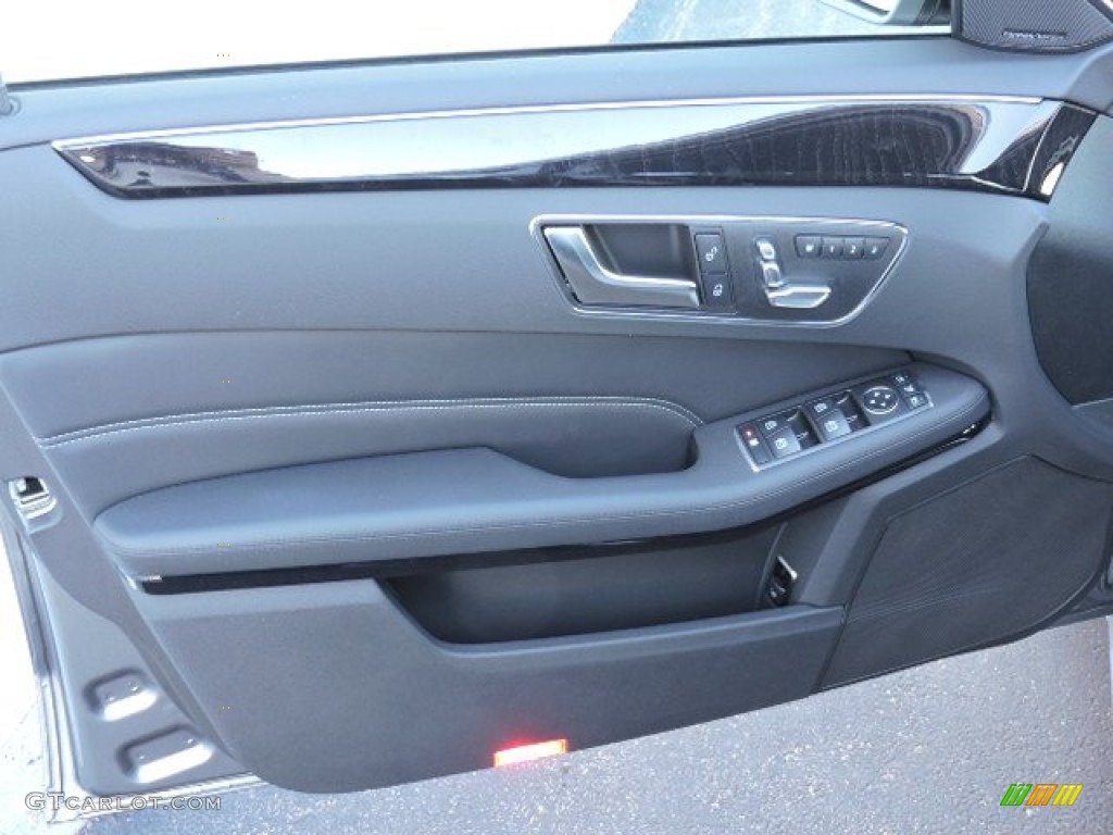 2016 E 350 4Matic Sedan - Steel Grey Metallic / Black photo #12