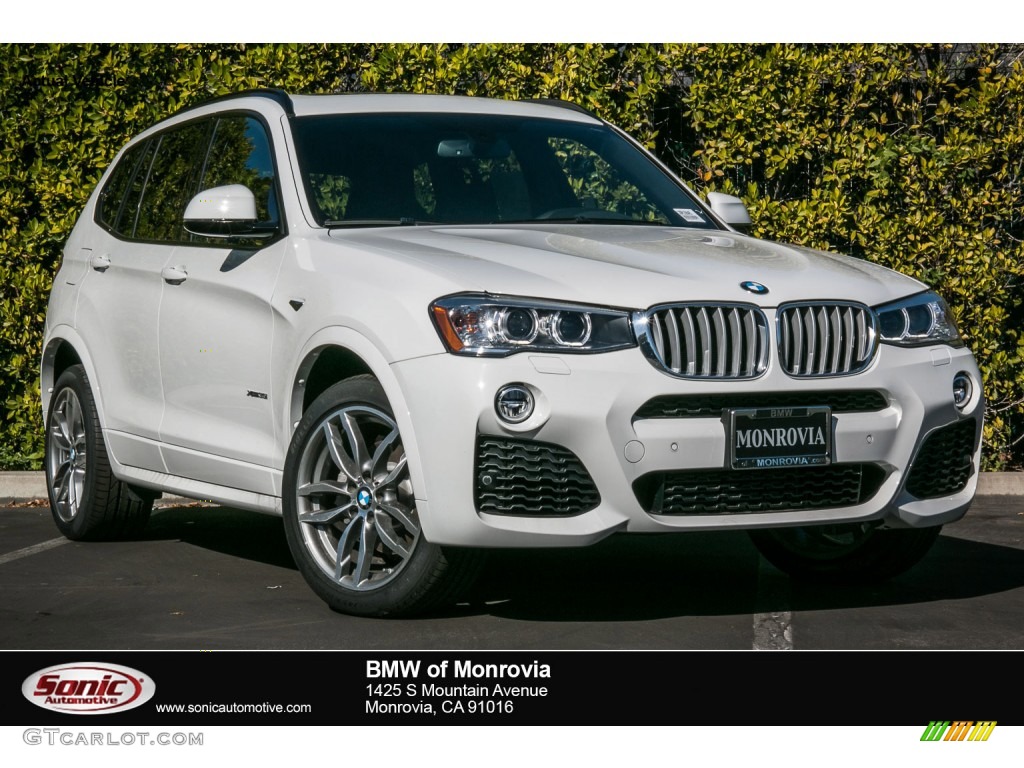 2016 X3 xDrive35i - Alpine White / Black photo #1