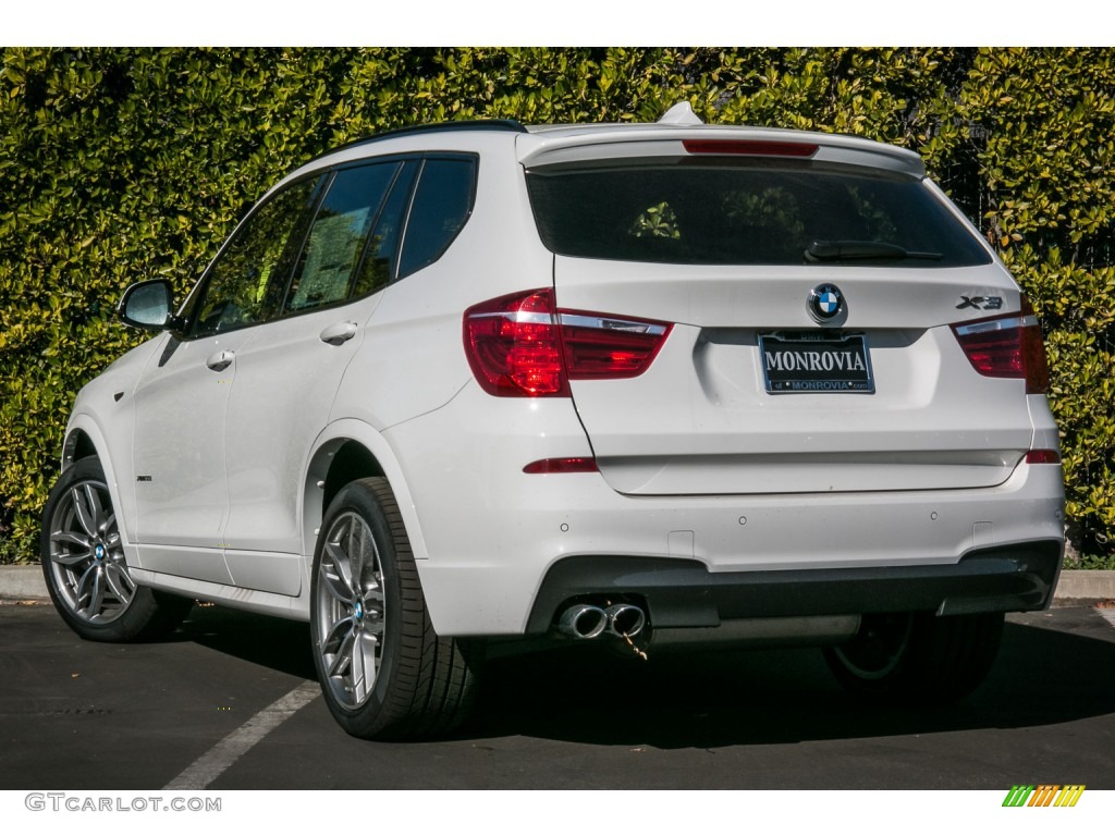 2016 X3 xDrive35i - Alpine White / Black photo #3