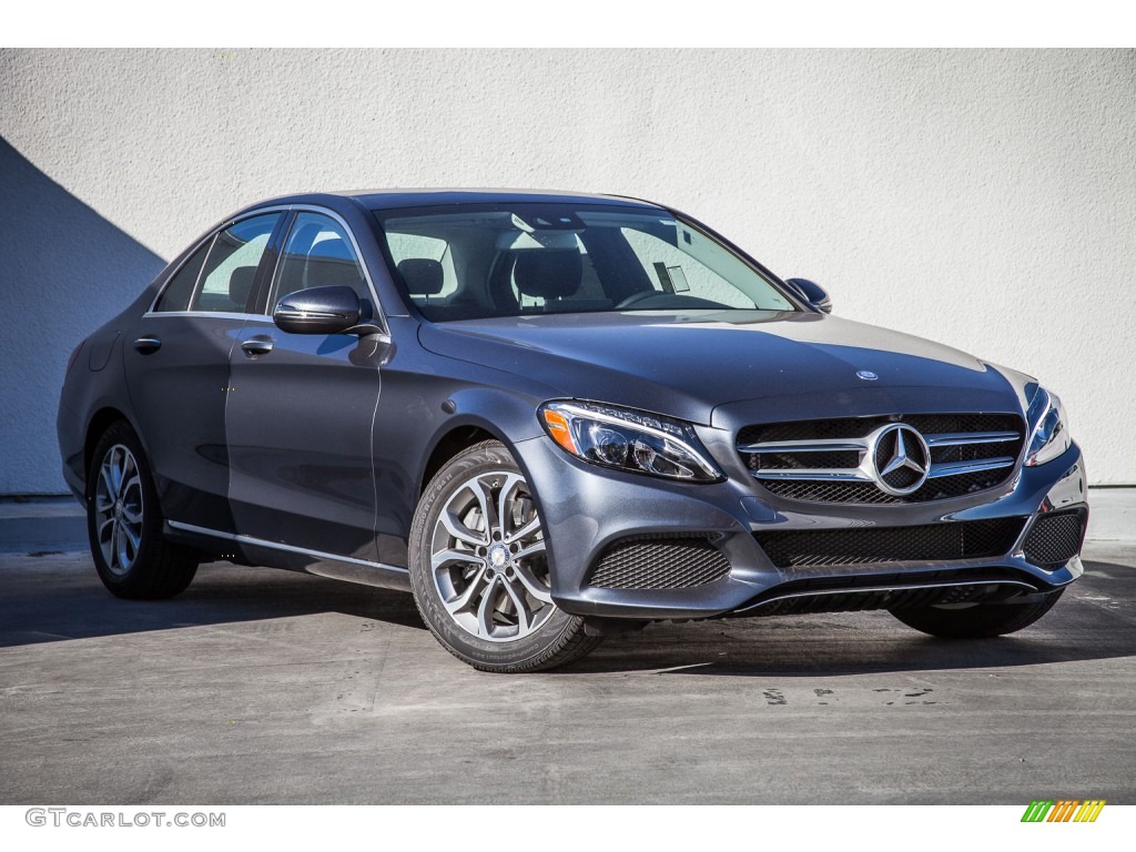 Steel Grey Metallic 2016 Mercedes-Benz C 300 Sedan Exterior Photo #108889772