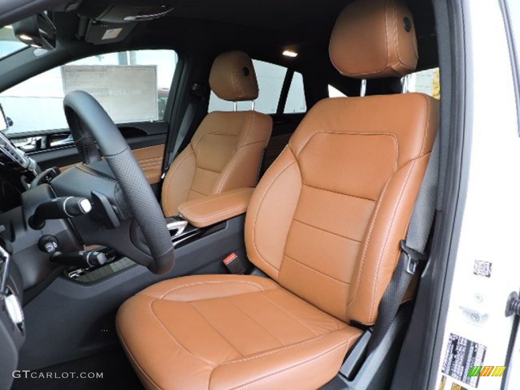 Saddle Brown/Black Interior 2016 Mercedes-Benz GLE 450 AMG 4Matic Coupe Photo #108890684