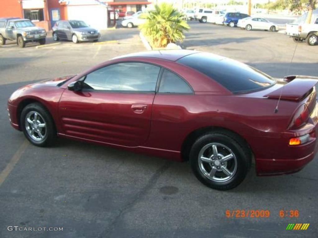 2000 Eclipse RS Coupe - Saronno Red / Black photo #1