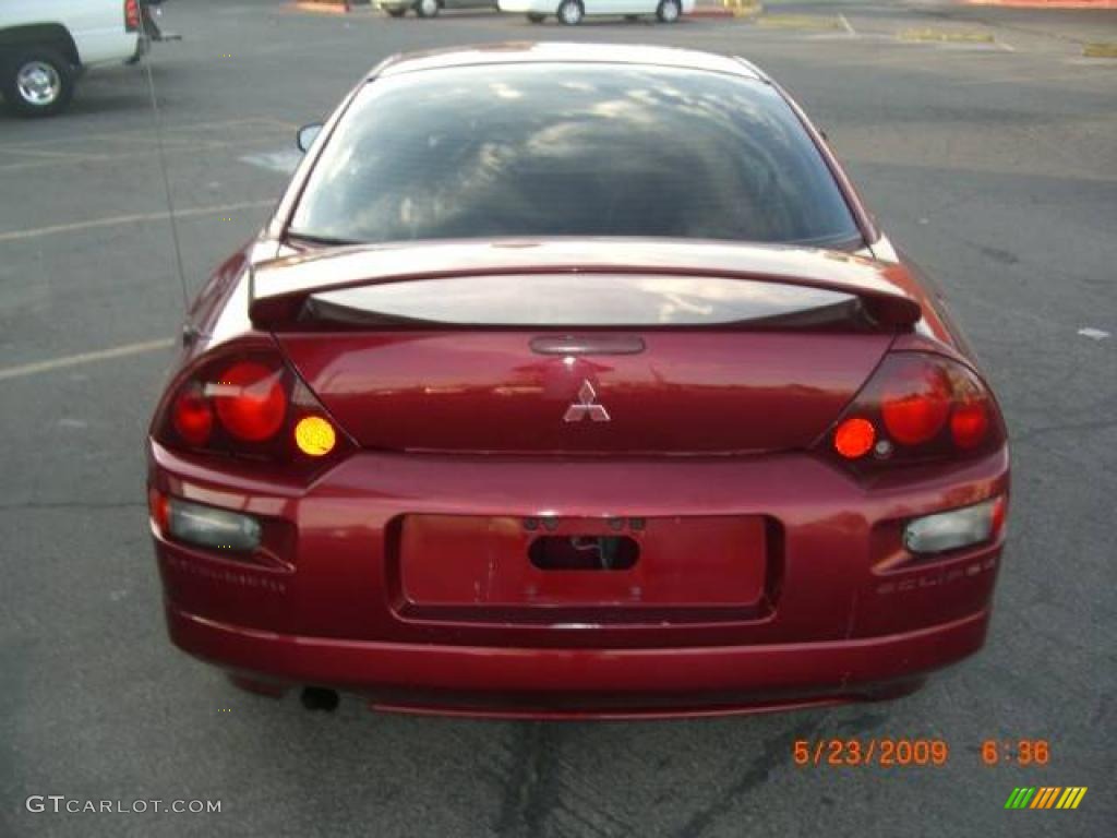 2000 Eclipse RS Coupe - Saronno Red / Black photo #2