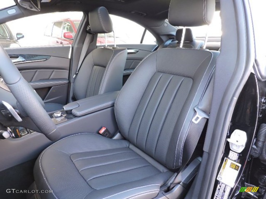 Black Interior 2016 Mercedes-Benz CLS 400 4Matic Coupe Photo #108891548