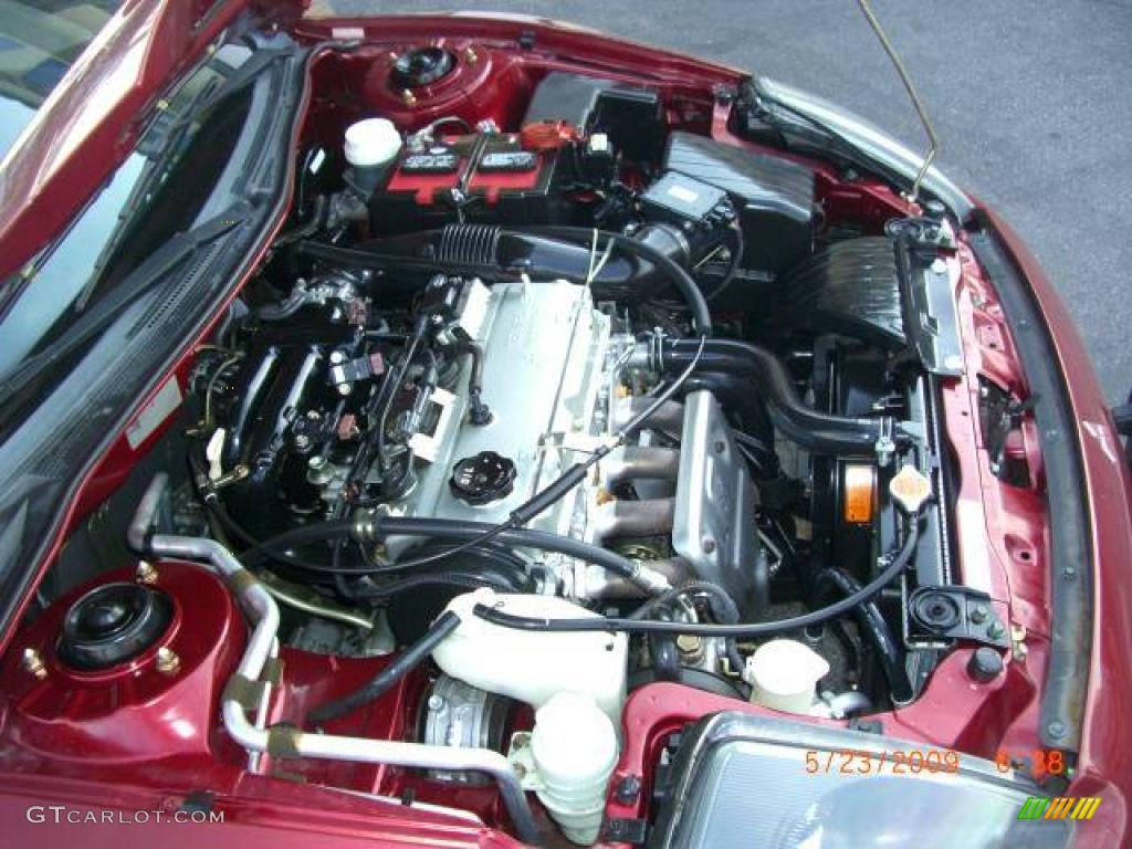 2000 Eclipse RS Coupe - Saronno Red / Black photo #8