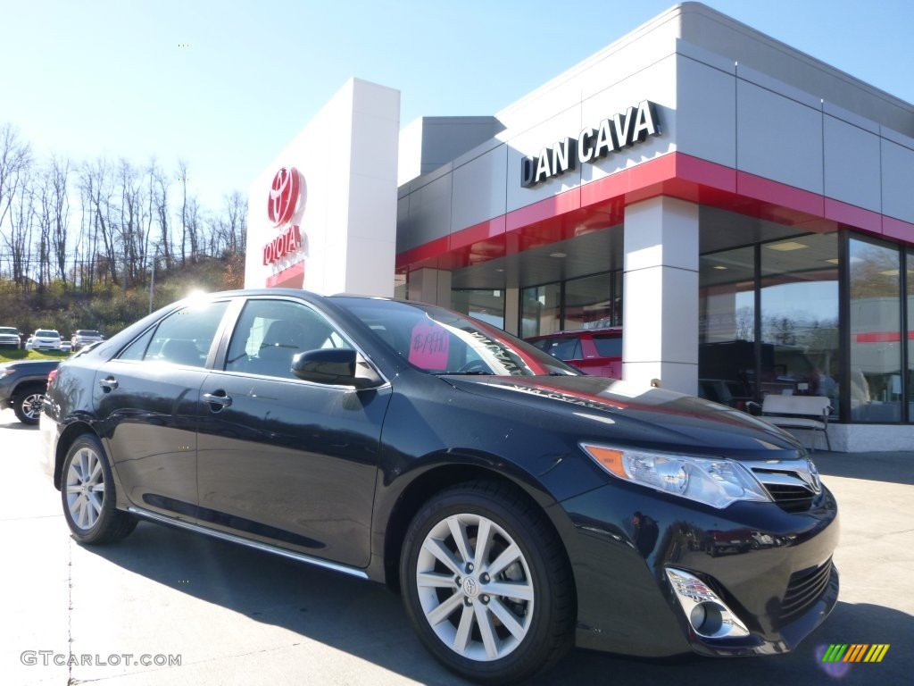 2012 Camry XLE - Cosmic Gray Mica / Ivory photo #1