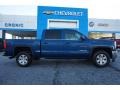 Stone Blue Metallic - Sierra 1500 SLE Crew Cab Photo No. 8