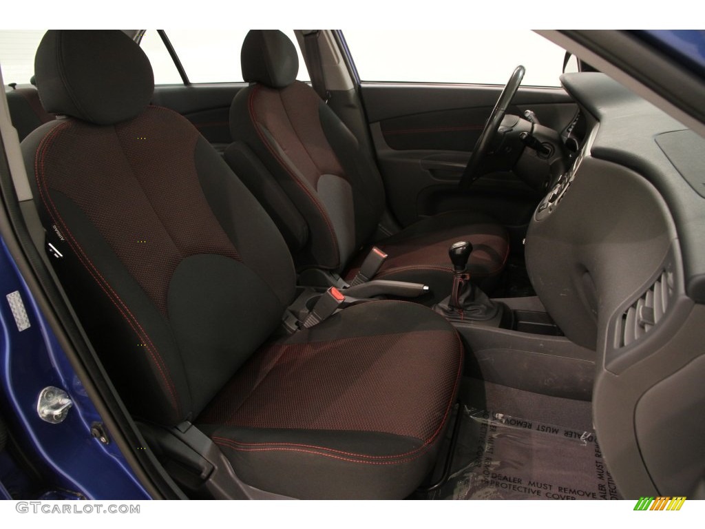 2009 Rio LX Sedan - Sapphire Blue / Gray photo #11