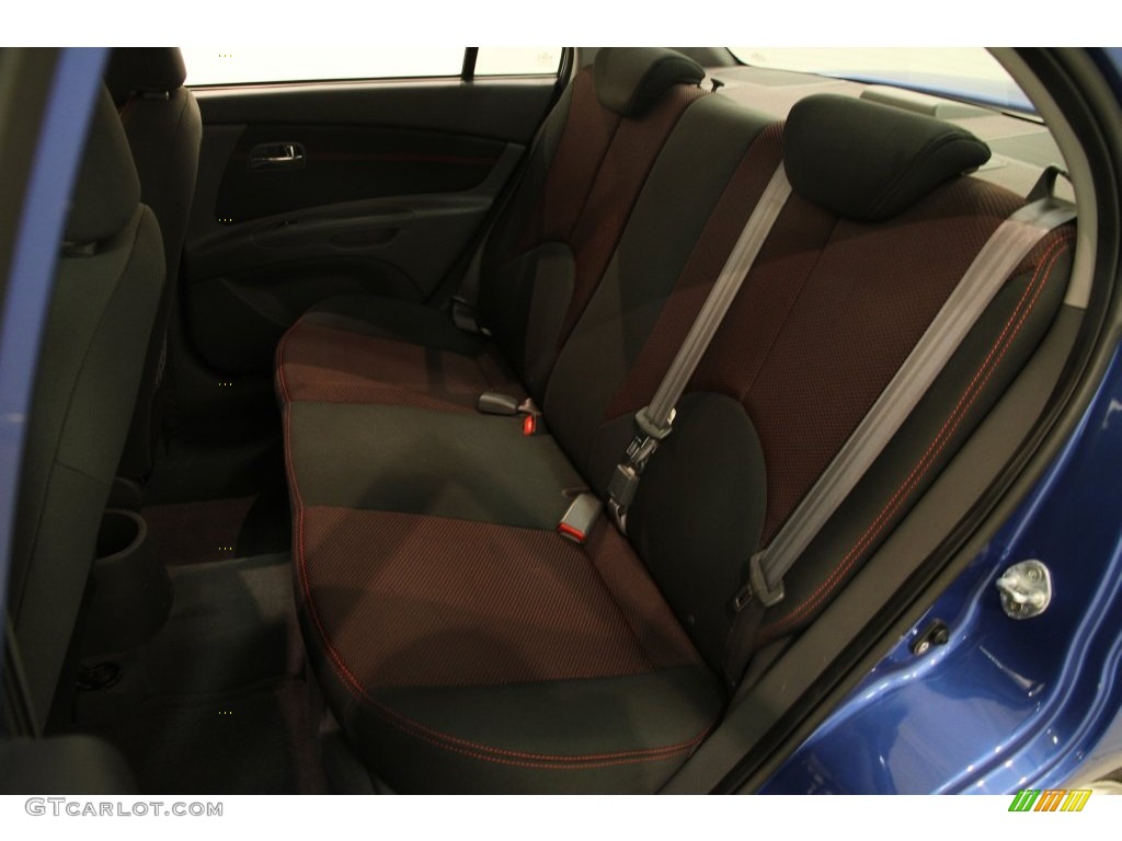 2009 Rio LX Sedan - Sapphire Blue / Gray photo #12