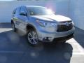 2015 Silver Sky Metallic Toyota Highlander XLE  photo #2