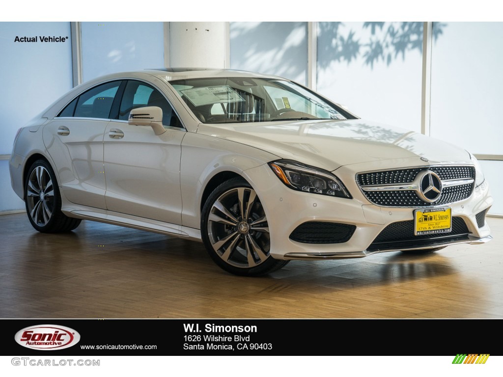 designo Diamond White Metallic Mercedes-Benz CLS