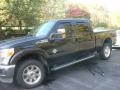 Tuxedo Black 2011 Ford F350 Super Duty Lariat Crew Cab 4x4