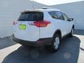 2015 Super White Toyota RAV4 LE  photo #4