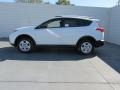 2015 Super White Toyota RAV4 LE  photo #6