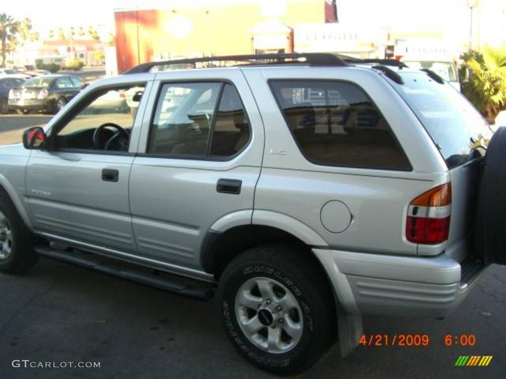 1999 Rodeo LS 4WD - Bright Silver Metallic / Gray photo #3