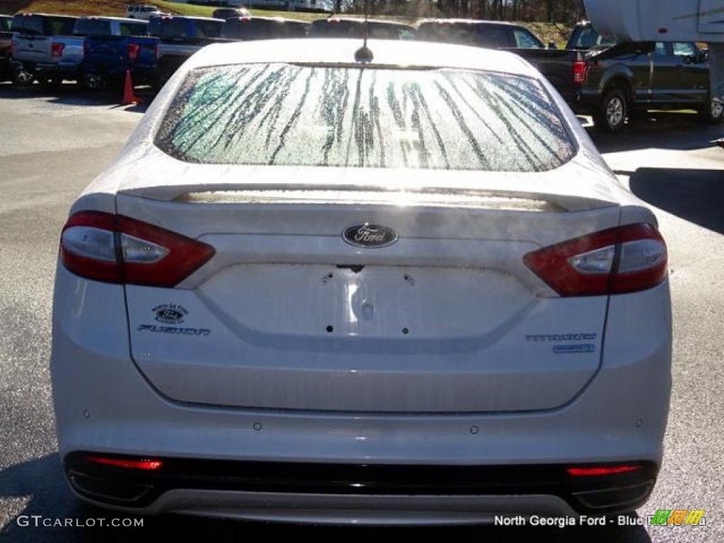 2013 Fusion Titanium - White Platinum Metallic Tri-coat / Charcoal Black photo #4