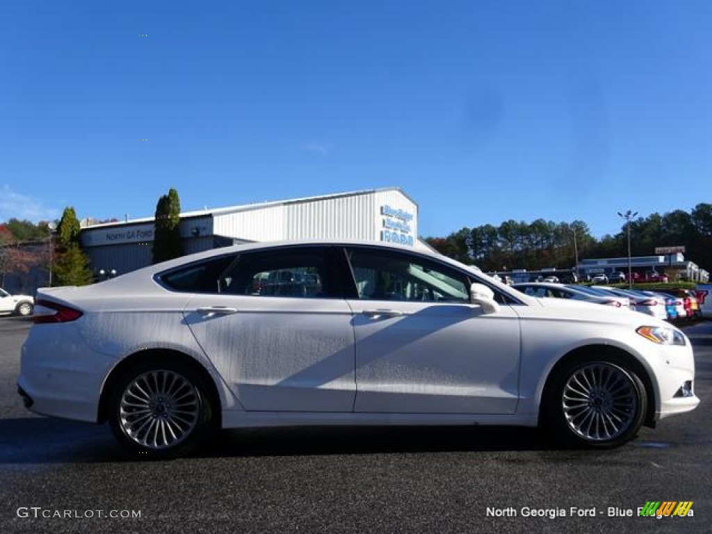 2013 Fusion Titanium - White Platinum Metallic Tri-coat / Charcoal Black photo #6