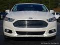 2013 White Platinum Metallic Tri-coat Ford Fusion Titanium  photo #8